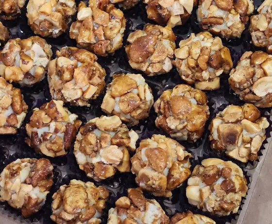 Castanhas caramelizadas, doce da linha Assinatura da Brada