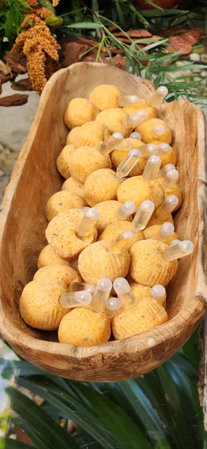 Brada Maracatu Atômico (caipirinha de jambu), doce da linha Coleção da Brada