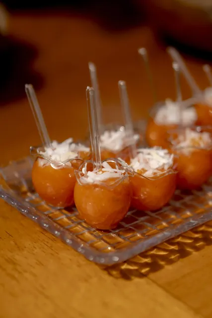 Compotinha abóbora com coco, doce da linha Seleção da Brada
