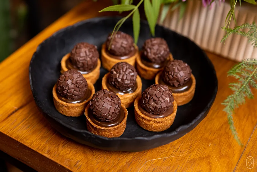 Tortinha de brigadeiro, doce da linha Seleção da Brada