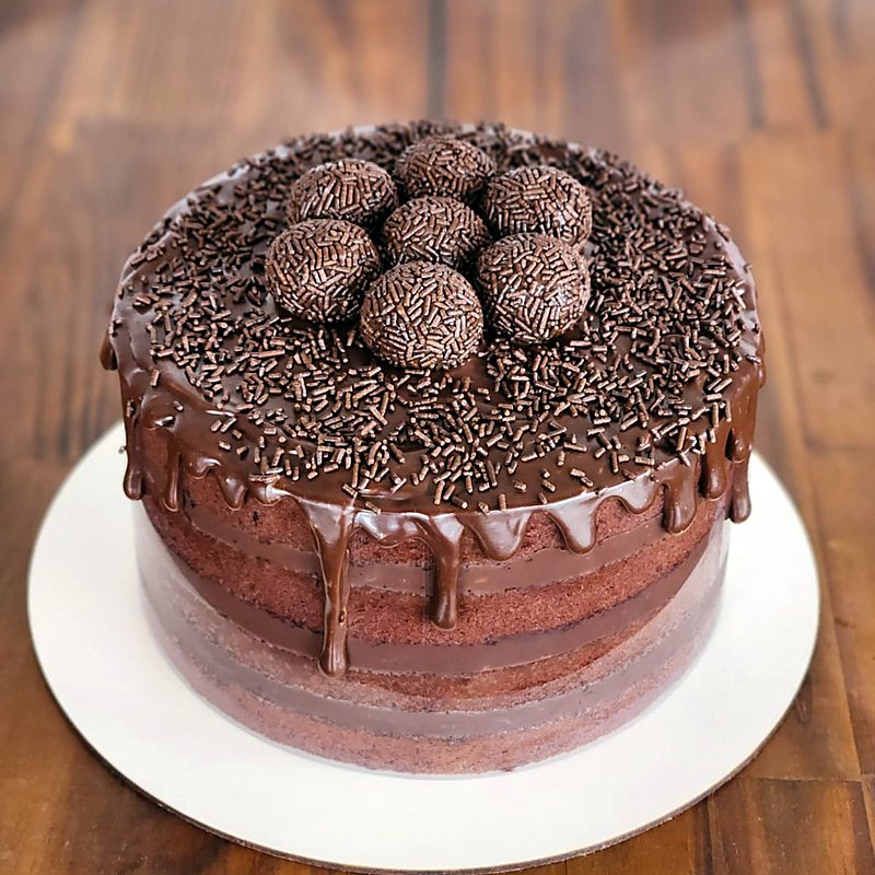 Bolo Brigadeiro da Brada
